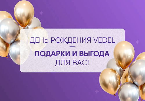 Празднуем День Рождения Vedel вместе