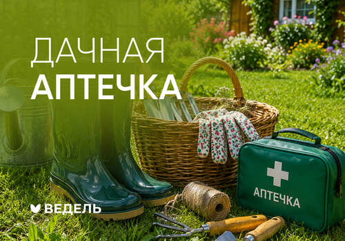 А что входит в вашу дачную аптечку?