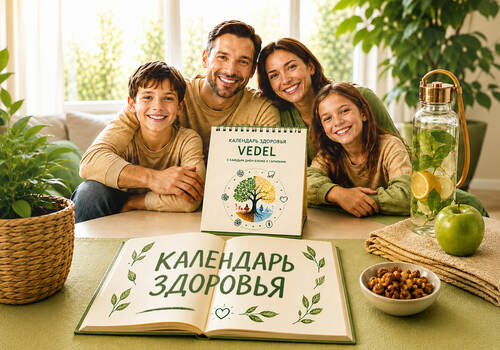 Новинка VEDEL — Календарь здоровья!