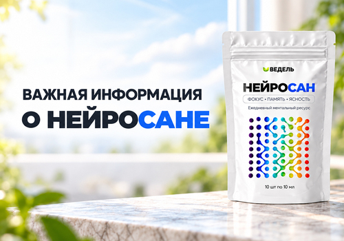 Важная информация о НЕЙРОСАНЕ
