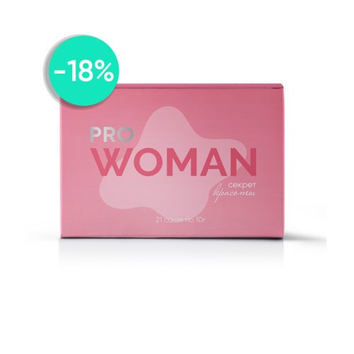 PRO Woman секрет красоты, 21 саше по 10 г