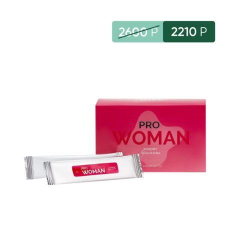 PRO Woman секрет красоты, 21 саше по 10 г